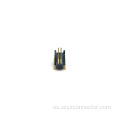 Encabezado de pin de 1.27 mm dual fila SMT 20P